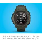 Garmin Instinct Rugged Outdoor Smartwatch - Moss Green