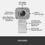 Logitech for Creators StreamCam Webcam - White