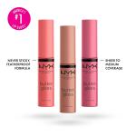 NYX PROFESSIONAL MAKEUP Butter Gloss, Pack Of 3 (Angel Food Cake, Creme Brulee, Madeleine), Non Sticky Lip Gloss