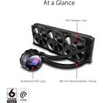 ASUS ROG Strix LC II 360 All-in-one AIO Liquid CPU Cooler 360mm Radiator