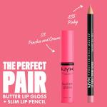 NYX PROFESSIONAL MAKEUP Butter Gloss, Peaches & Cream (Pink Coral), Non Sticky Lip Gloss