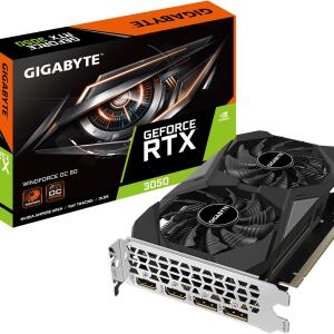 GIGABYTE GeForce RTX 3050 WINDFORCE OC 6G (GV-N3050WF2OC-6GD)