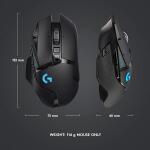 Logitech G502 Lightspeed Wireless Gaming Mouse with Hero 25K Sensor