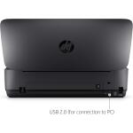 HP OfficeJet 250 All-in-One Portable Printer - Black