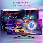 Sceptre 30-inch Curved Ultrawide Gaming Monitor