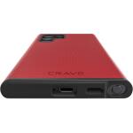 Crave Dual Guard for Samsung Galaxy S22 Ultra, S22 Ultra 5G - Red