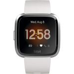 Fitbit Versa Lite Edition Smart Watch (S and L Bands Included) - White/Silver Aluminum