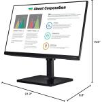 SAMSUNG FT45 Series 24-Inch??61 cm? FHD 1080p Computer Monitor (LF24T454FQNXGO)