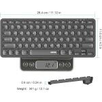 Arteck Universal Multi-Device Bluetooth Keyboard Ultra Slim and Compact Wireless Bluetooth Keyboard