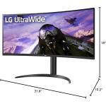 LG 34WP65C-B UltraWide Computer Monitor 34-inch QHD (3440x1440) 160Hz