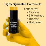 Mehron Makeup CreamBlend Stick (Yellow), Face Paint, Body Paint, & Foundation Cream Makeup, Body Paint Stick Perfect for Halloween Makeup .75 oz