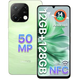 UMIDIGI G9C Android 14 Unlocked Smartphone Wi-Fi 128GB Green