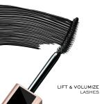 Lance Lash Ide Lash Lifting & Volumizing Mascara, Length & Lift, Smudge Proof & Up To 24H Wear, Black, Black Mascara for Instant Volume