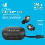 JLab JBuds Air Icon True Wireless Signature Bluetooth Earbuds - Black & Gold