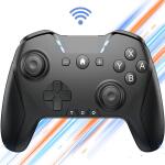 Bluetooth Controller for Switch/Mac, PC, Steam Mobile Phone, iOS, Android, TV iPad Table/Apple Arcade MFi Games,