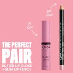 NYX PROFESSIONAL MAKEUP Butter Gloss, Eclair (Pink), Non Sticky Lip Gloss