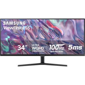 SAMSUNG 34" ViewFinity S50GC Series Ultra-WQHD Monitor (LS34C502GANXZA)