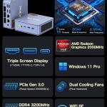  GMKtec M5 Plus Mini PC - ?4.5 GHz MD Ryzen 7