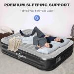 Tinsun Queen Airbed with Pump 