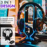 Tilted Nation 3 in 1 Design RGB Headset Stand