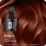 BOLDIFY Hairline Powder (Auburn): Instant root touch-up and gray coverage. 48-hour stain-proof color for women and men; an alternative to hair fibers and toppers.