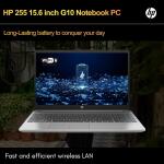 HP 255 G10 5.6-Inch Full HD Laptop