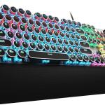 AULA F2088 Typewriter Style Mechanical Gaming Keyboard Blue Switches