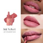 Peripera Ink the Velvet Lip Tint, 027 STRAWBERRY NUDE, High Pigment Color, Longwear, Weightless, Not Animal Tested, Gluten Free, Paraben Free