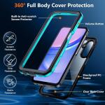 SPIDERCASE for Samsung Galaxy A15 5G Case Waterproof -Teal