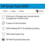 HP Smart-Tank 5000 Wireless All-in-One Ink-Tank Printer - White