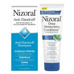 Nizoral Anti-Dandruff Shampoo (7 oz) + Deep Moisturizing Conditioner (9.4 oz) Bundle.