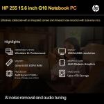 HP 255 G10 5.6-Inch Full HD Laptop