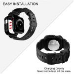 OROBAY Compatible with Apple Watch Band 46mm Series 10 with Case Matte Black