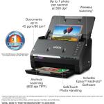 Epson FastFoto FF-680W Wireless High-Speed Photo and Document Scanning System - Black