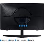 SAMSUNG 27" Odyssey G55A QHD 165Hz 1ms FreeSync Curved Gaming Monitor (LS27AG550ENXZA)