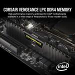 CORSAIR VENGEANCE LPX DDR4 RAM 64GB 2x32GB Computer Memory - Black