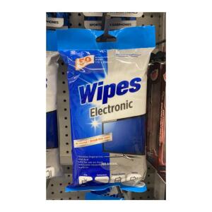 50 Pre-moistened Wipes Electronic Size 170 x 250mm