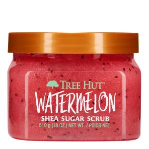 Tree Hut Watermelon Shea Sugar Scrub 18 oz, Exfoliating Scrub and Ultra Hydrating for Nourishing Essential Body Care