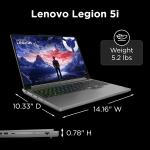 Lenovo Legion 16-Inch 5i NVIDIA GeForce RTX 4070 Gaming Laptop