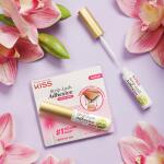 KISS Strip Lash Adhesive, Can Be Used with Strip Lashes and Lash Clusters, Lash Glue, 24hr Strip Eyelash Adhesive, Clear, Includes Lash Adhesive, Long Lasting Wear