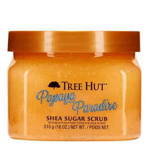 Tree Hut Papaya Paradise Shea Sugar Scrub 18 oz, Ultra Hydrating and Exfoliating Scrub for Nourishing Essential Body Care