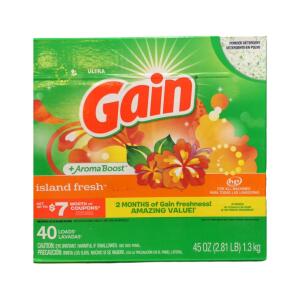 Gain Island Fresh, 1.3kg, 45oz, 2.81lb