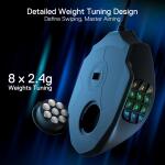 Redragon M908 Impact RGB LED MMO Gaming Mouse with 12 Side Buttons