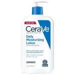 CeraVe Daily Moisturizing Lotion for Dry Skin, Daily Moisturizer, Fragrance Free, Oil Free, 19 Ounce, Body Lotion & Face Moisturizer with Hyaluronic Acid and Ceramides