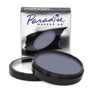 Mehron Makeup Paradise AQ (40 g, Storm Cloud): Water-activated face and body paint for stage, screen, special FX, beauty, cosplay, and Halloween.