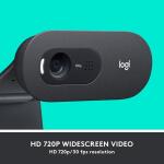 Logitech C505 Webcam - Black