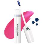 Wonderskin Wonder Blading Lip Stain Peel Off Masque (Neon Rose Masque), Long Lasting, Waterproof and Transfer Proof Pink Lip Tint, Matte Finish Peel Off Lip Stain