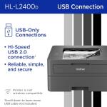 Brother HL-L2400D Compact Monochrome Laser Printer