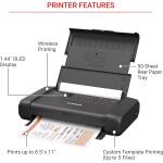 Canon PIXMA TR150 Wireless Portable Printer - Black