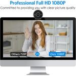 EMEET C955 Webcam for PC, 1080P Webcam